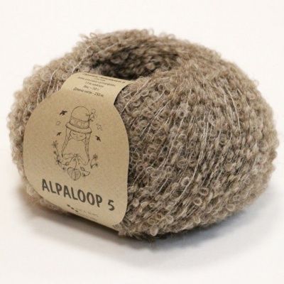 Пряжа INCA TOPS ALPALOOP (91, тауп) Состав: 89% альпака суперфайн, 11 % полиамид; 50г/250м